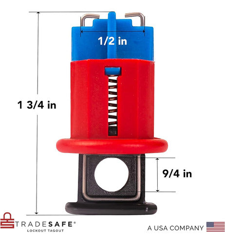 Dispositivo De Bloqueo De Disyuntores Tradesafe - Paquete De 1