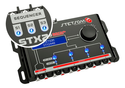Stetsom STX2448 Digital Audio Processor with Sequencer 0