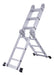 Shimura Aluminum Articulated Ladder 12 Steps 4x3 Folding 3