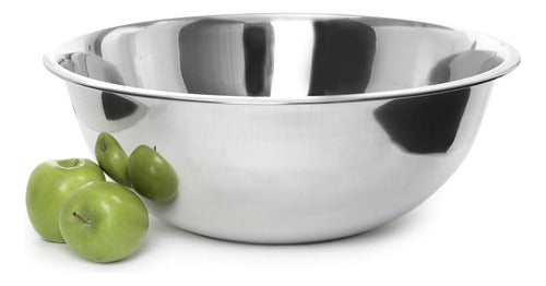 Levys Bazar Bowl De Acero Inoxidable Grande 28cm Batir Reposteria Cocina 5