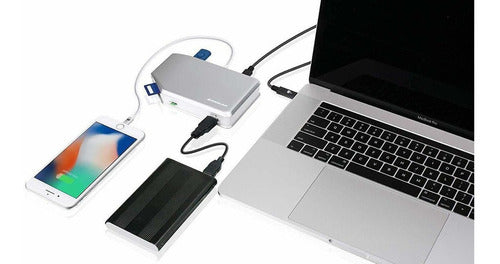 Iogear Usb-C Hub With Card Reader - Guh3c41sd 1