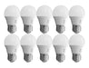 Glowlux LED Drop Bulb 6W E27 Cold Light 6500K - Pack of 10 0