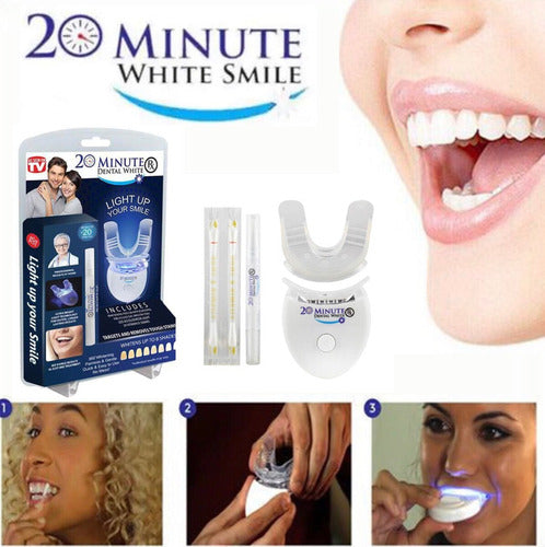 Blanqueador Dental Dientes Blancos 20 Minute Dental White Rx 1