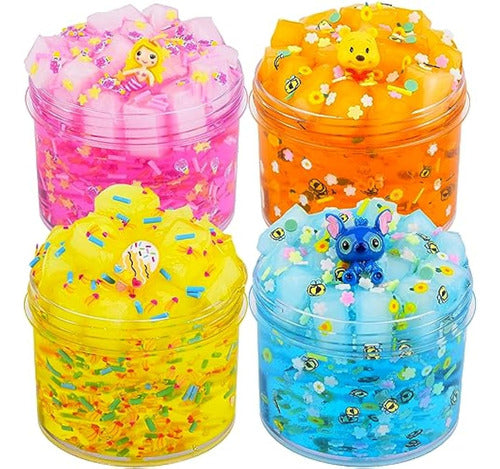 Slime Kit - Set of 4 Crunchy Gelatin Cubes 0