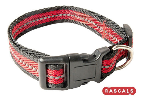 Rascals Medium Reflective Dog Leash and Collar Set 3