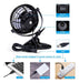 Keynice USB Clip Personal Desktop Fan 1