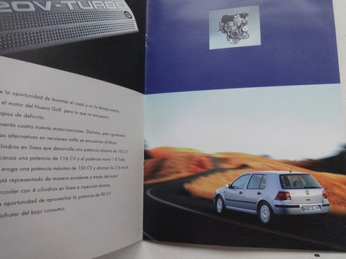 VW Old Brochure - Golf GTI Auto Catalog 1999 6