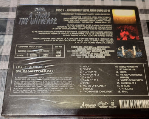 Justice A Cross  The Universe - Cd/dvd Nuevo Sellado 1