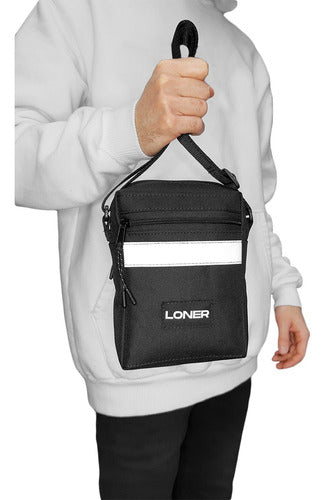 LonerStreetwear Shoulder Bag Reflex, Streetwear Fanny Pack, Trap Fanny Pack 1