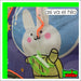 LH Astronaut Bunny Kite - Easy Control with 40m Line 3