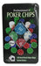 100 Poker Chips Fichas Dual Toned Lata Dealer Juego 0