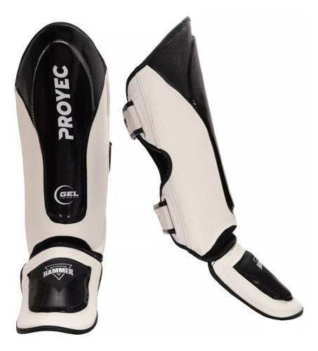 Proyec Hammer Professional Shin Guards for Kickboxing MMA 0