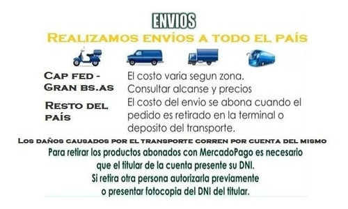 Ford Guardabarro Trasero Para Cargo 1712 Hasta 2012 Derecho 3