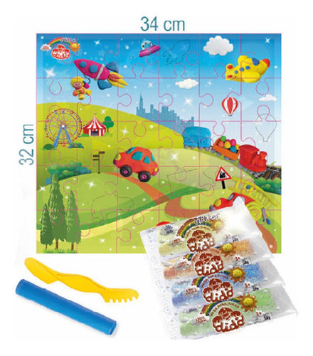 DIDO Model & Puzzle Moldable Play Set 1