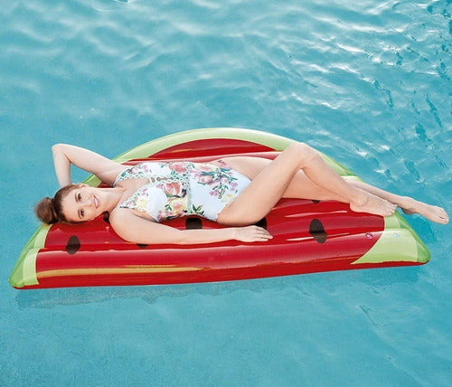 Bestway Inflatable Fruits Float Mattress Pool Raft for Summer Fun 5