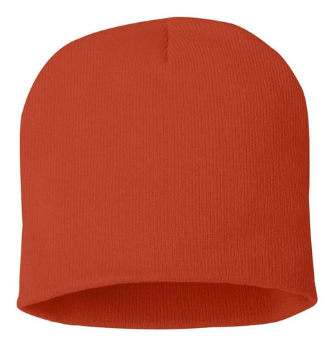 Gorro Punto Sportsman 8 Talla Única Naranja 0