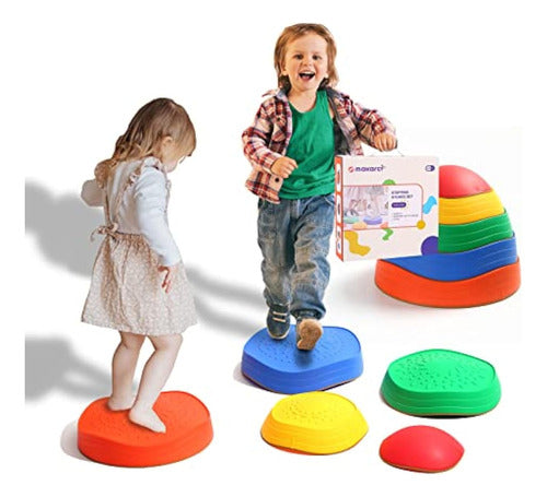 Makarci Step Stones for Kids, 5 Piece Set 0