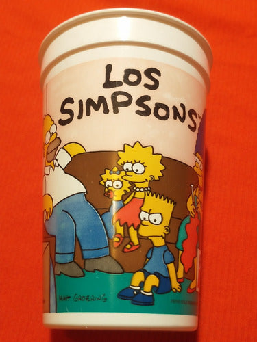 Vaso Plástico Pepsi Los Simpsons Retro 1