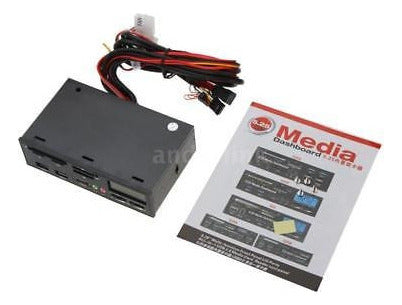 Nuevo 5.25  Usb 3.0 E-sata Media Dashboard Panel Frontal Pc 2