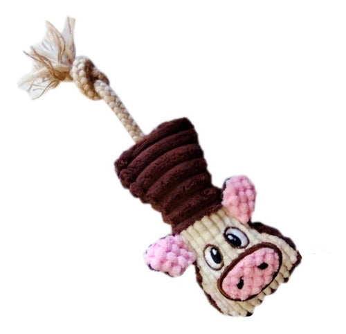 Mercadoflash Plush Pull Toy for Pets - Chifle Soap Soft Pork 0