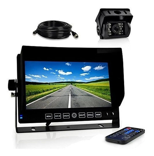 Pyle Dash Cam Recorder Dvr For Trucks 7 Inch Monitor 0