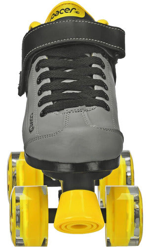 Pacer Comet Quad Patines Roller Niños Ruedas Luz Talle 12j 2