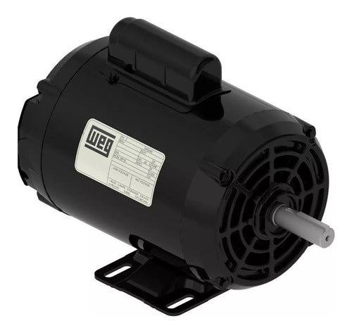 Weg Motor Electrico 0.5hp 1/2 Monofasico 1500 Rpm Ip21 220v 0