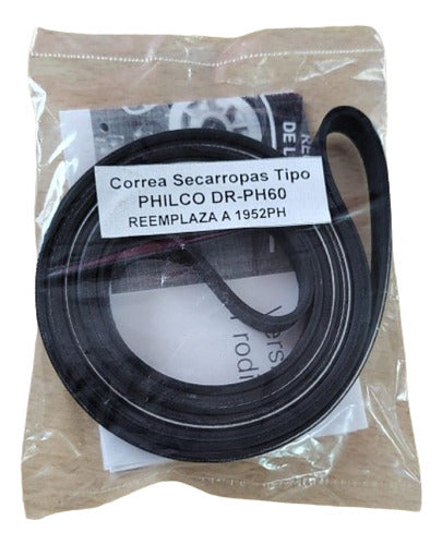 Correa Secarropas Tipo Philco Dr-ph60 Reemplaza Ph1952 0