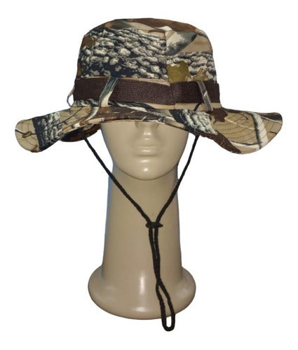 Camouflaged Leaf Australian Hat 0