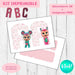 Wook Imprimibles Kit Imprimible Letras 3D Editables Bebés Llorones 1