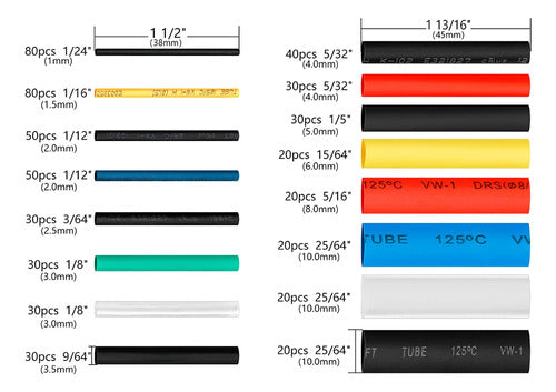 Generic Heat Gun Kit with Shrink Tubes 4