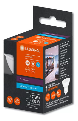 Ledvance Dicroica Led 7W 230V GU10 110° Pack of 20 6