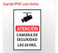 URUP Cartel Señalética, Cámara De Seguridad 30x20 PVC 1