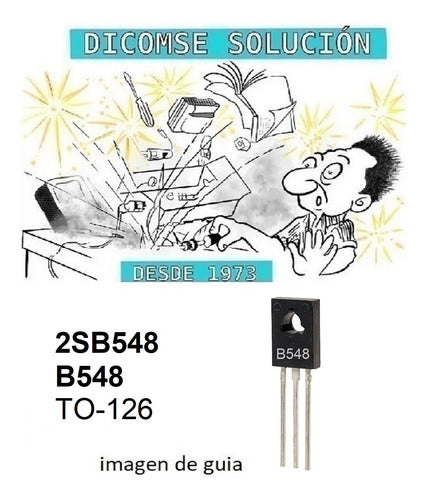 Transistor 2SB548 B548 TO126 Silicon PNP 1