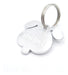 Dog Shaped Dog Tag with Natural Engraved Design 0