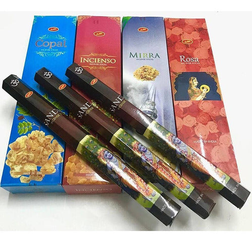 Sree Vani Hindu Incense Sticks 6 Pack of 6 Boxes (36 Units) 0