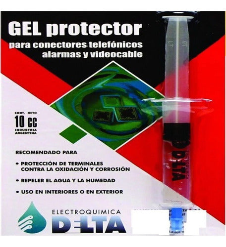 Delta Gel Protector De Conectores, Jeringa 10cc 0