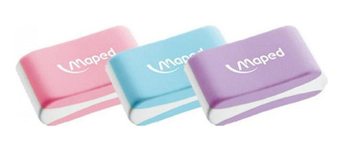 Maped Essentials Soft Color Eraser Pack of 40 Units 1