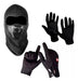 FAS MOTOS Guantes Con Cierre + Guantes Primera + Mascara Air Flow Fas 0