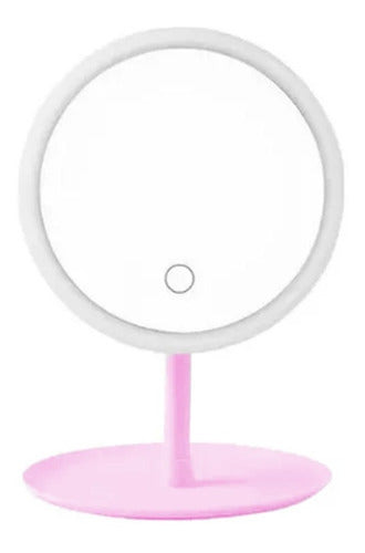 SPDISTRIBUIDORA LED Makeup Mirror Touch 3 Tones with Base 0