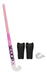 Scoop Hockey Stick Initial Kit with Mouthguard and Shin Guards for Adults 5