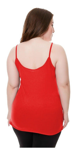 Sleeveless Modal Lycra Tank Top XL-XXXL Various Colors 2