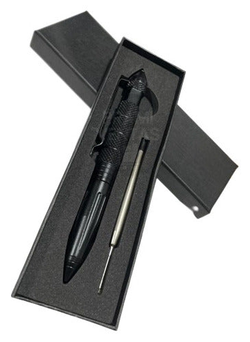 Lapicera Táctica Kubotan Negro Defensa Personal Tactical Pen 1