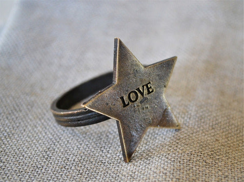 Star Love Napkin Holder Ring 2