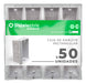 Genrod Caja De Embutir Rectangular Pvc 10x5 Pack X50 0