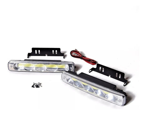 Led Rectangular Auxiliary Light Cob 12v White Led Cob21212v 0