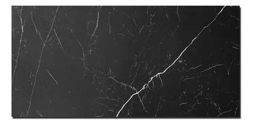 SPL Porcelanto Spl Negro Marquina Satinado 80x160 Rectif. 2° Cal 0