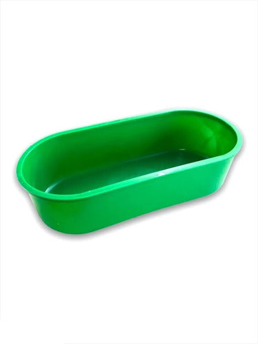 PF Plastic Bathtub for Hamsters and Birds Nº4 - 18 x 9 x 4.5 cm 0