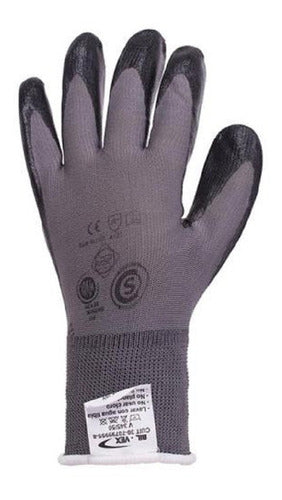 BIL-VEX Knitted Gloves with Nitrile Coating - Size XL 4