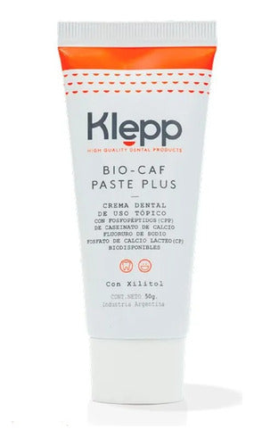 Klepp Bio-Caf Paste Plus 50gr Remineralizante Frutilla Menta 1